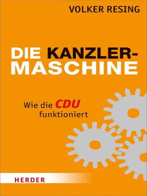 cover image of Die Kanzlermaschine